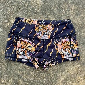 Feed Me Fight Me athletic shorts